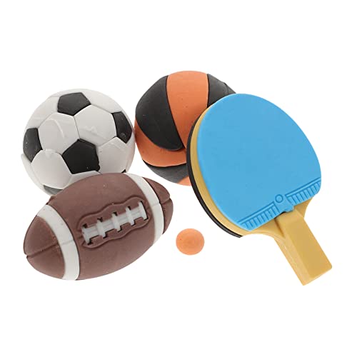 JUMPLAWN 4stücke Miniatur Sport Modelle Teiliges Puppenhaus Dekorationsset Fußball Basketball Rugby Tischtennis Für Kreative Spielideen Und Stilvolle Mini-hausgestaltung Für Erwachsene JUMPLAWN 4stücke Miniatur Sport Modelle Teiliges Puppenhaus Dekorationsset Fußball Basketball Rugby Tischtennis Für Kreative Spielideen Und Stilvolle Mini-hausgestaltung Für Erwachsene von JUMPLAWN