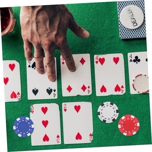 JUMPLAWN 40 Stück Teiliges Pokerchip aus Kunststoff Stapelbare Runde Spielchips für Poker und Brettspiele Vielseitig als Spielsteine und Zählchips für Kartenzimmer und Partys Leicht und JUMPLAWN 40 Stück Teiliges Pokerchip aus Kunststoff Stapelbare Runde Spielchips für Poker und Brettspiele Vielseitig als Spielsteine und Zählchips für Kartenzimmer und Partys Leicht und von JUMPLAWN