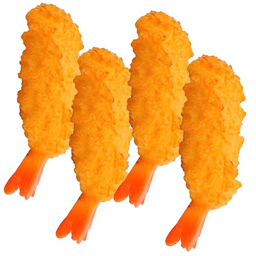 JUMPLAWN 4Stücke Teiliges Gefälschtes Tempura Lebensmittelmodell für Künstliches Lebensmittelspielzeug für Küche Dekoration und Fotografie Realistische Küchenrequisite für Zuhause JUMPLAWN 4Stücke Teiliges Gefälschtes Tempura Lebensmittelmodell für Künstliches Lebensmittelspielzeug für Küche Dekoration und Fotografie Realistische Küchenrequisite für Zuhause von JUMPLAWN