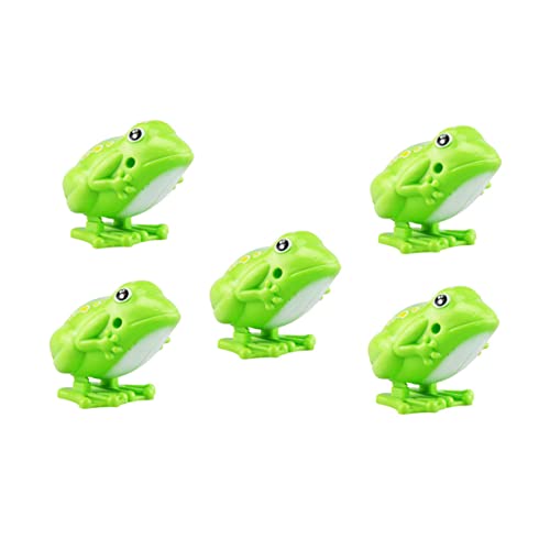 JUMPLAWN 5 Stück Teiliges Froschspielzeug aus Kunststoff Hüpfende Lernspielzeuge für Farblich Zufällig Fördert Koordination und Kreativität für Kleinkinder und JUMPLAWN 5 Stück Teiliges Froschspielzeug aus Kunststoff Hüpfende Lernspielzeuge für Farblich Zufällig Fördert Koordination und Kreativität für Kleinkinder und von JUMPLAWN