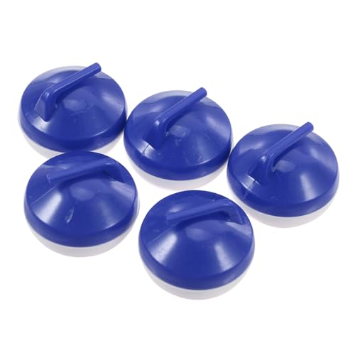 JUMPLAWN 5st Mini Curling Ball Sportzubehör Utensil Fußball Sportausrüstung Mini- Mini-tischspielzeug Kinderfußball Trainingsmaschine Fußball Kinderspielzeug Blue Plastik von JUMPLAWN