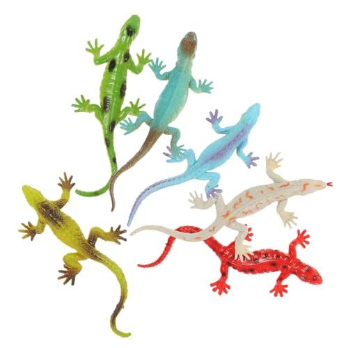 JUMPLAWN 6 Stück Teiliges Realistische Kunststoff Echsenfiguren Simulation Echsen für Garten Pflanzen Dekoration Sicher Langlebig Lernspielzeug für Spielspaß JUMPLAWN 6 Stück Teiliges Realistische Kunststoff Echsenfiguren Simulation Echsen für Garten Pflanzen Dekoration Sicher Langlebig Lernspielzeug für Spielspaß von JUMPLAWN