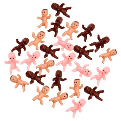 JUMPLAWN 60 Stück Teiliges Miniatur Puppen aus Robustem Kunststoff Realistisch Gestaltete Shower Party Deko für Kuchenverzierung und Familienaktivitäten JUMPLAWN 60 Stück Teiliges Miniatur Puppen aus Robustem Kunststoff Realistisch Gestaltete Shower Party Deko für Kuchenverzierung und Familienaktivitäten von JUMPLAWN