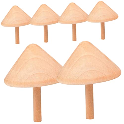 JUMPLAWN 6St hölzerner Kreisel kinderspielzeug bastelset spielsachen für Geburtstags mitbringsel adventsgeschenke interessanter Kinderkreisel Gyro- Holz von JUMPLAWN