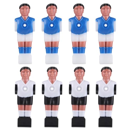 JUMPLAWN 8 Stück Tischfußball Puppenfußball Tischteile Fußballtisch Fußball Puppenteile Fußballtisch Puppen Puppenfußball Tischfußball Ersatzteile Tischfußballtisch Ersatzteile Harz von JUMPLAWN