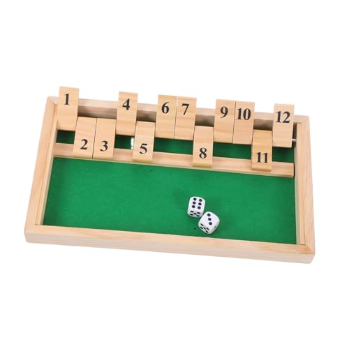 JUMPLAWN Box Flip Schachspiel Facettenreiche Würfel Warnleuchten Dreiecksleuchten Facettenreiches Brettspiel Anti Rückseiten Dreiecksleuchten Ballständer Dekoration Familienbrettspiele von JUMPLAWN