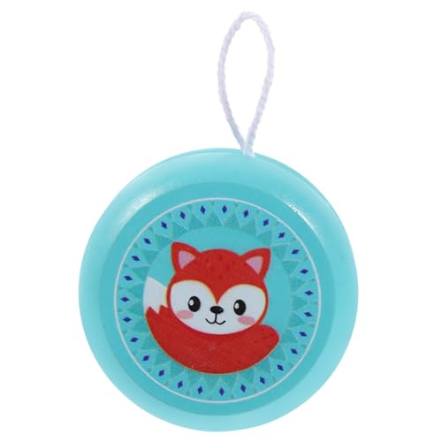 JUMPLAWN Holz Yo yo für Kleines Tragbares Pädagogisches Lernspielzeug mit Niedlichem Cartoon Design Robust für Jungen und Mädchen JUMPLAWN Holz Yo yo für Kleines Tragbares Pädagogisches Lernspielzeug mit Niedlichem Cartoon Design Robust für Jungen und Mädchen von JUMPLAWN