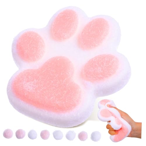 JUMPLAWN Kawaii Squishy Katzenpfote Große Weiche Squeeze Pfote Als Party Und Klassenpreis Für Neuheit Für Katzenliebhaber von JUMPLAWN