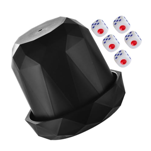 JUMPLAWN Ktv Würfelspiel Teilig Leise Würfelspiel Zubehör für Party Gesellschaftsspiel Würfelbecher Thickened Silent Dice Toy für Gesellige Spiele JUMPLAWN Ktv Würfelspiel Teilig Leise Würfelspiel Zubehör für Party Gesellschaftsspiel Würfelbecher Thickened Silent Dice Toy für Gesellige Spiele von JUMPLAWN