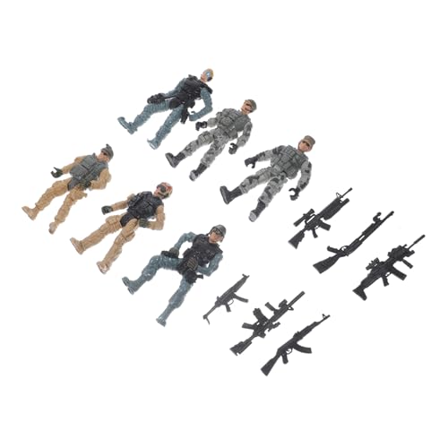 JUMPLAWN Mini Soldaten Figuren Teilig Miniatur Modelle für Desktop Dekoration Sammlung für Jungen und Gartenlayouts JUMPLAWN Mini Soldaten Figuren Teilig Miniatur Modelle für Desktop Dekoration Sammlung für Jungen und Gartenlayouts von JUMPLAWN