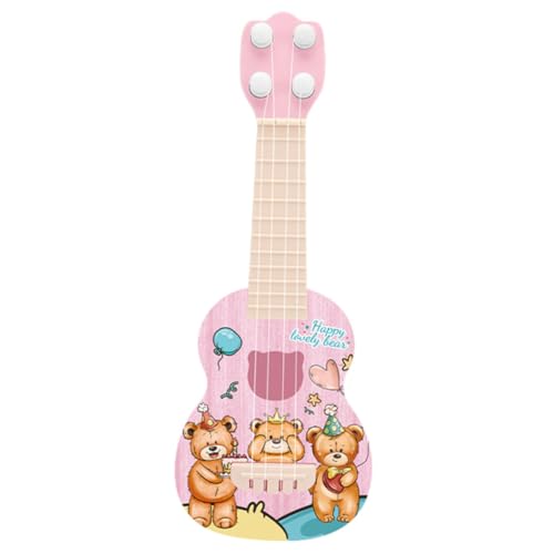 JUMPLAWN Mini Ukulele Kleines Musikinstrument für Anfänger mit Sicherem Design und Bunter Optik zur Früherziehung und Hawaii Partys Geeignet für Jungen und Mädchen JUMPLAWN Mini Ukulele Kleines Musikinstrument für Anfänger mit Sicherem Design und Bunter Optik zur Früherziehung und Hawaii Partys Geeignet für Jungen und Mädchen von JUMPLAWN