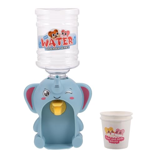 JUMPLAWN Mini Wasserspender Für Hübsches Kawaii Elefant Design Für Zuhause Und Küche Interaktives Trinkspielzeug Mini Wasserspender Für Fantasievolles Ab Jahren von JUMPLAWN