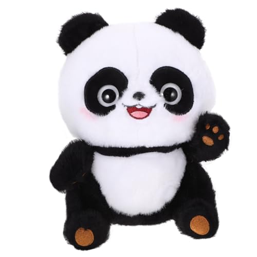 JUMPLAWN Niedliche Plüschtier-Puppe, Süße Panda-Puppe, Cartoon-Figur, Stofftier-Spielzeug, Cartoon-Spielzeug von JUMPLAWN