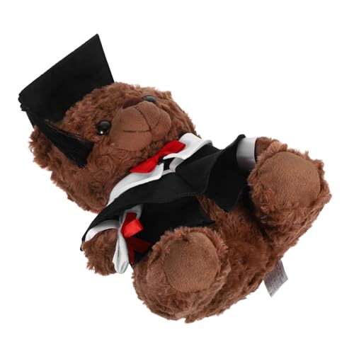 JUMPLAWN Plüsch Abschlussbär im Outfit Kuscheltier für Abschlussfeiern Dekoration und zur Graduierung Süßes Design für Jungen und Perfektes Erinnerungsstück für Abschluss JUMPLAWN Plüsch Abschlussbär im Outfit Kuscheltier für Abschlussfeiern Dekoration und zur Graduierung Süßes Design für Jungen und Perfektes Erinnerungsstück für Abschluss von JUMPLAWN