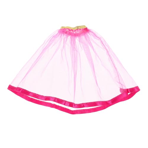 JUMPLAWN Puppen-hochzeitskleid, Pannier-Rock, 30 cm, Schmaler Petticoat, Abnehmbarer Dekorativer Petticoat, Modell Für Miniatur- -Layout-Requisiten, Puppenzubehör von JUMPLAWN