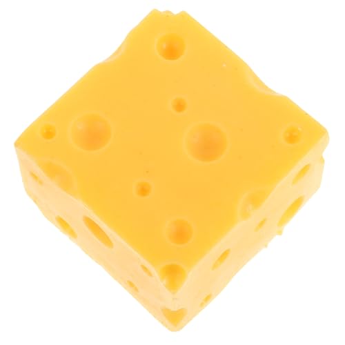 JUMPLAWN Realistisches Künstliches Käsemodell Dreieckige Kuchendeko Küchen Fake Cheese für Schaufenster Dekoration Kinderfreundliche Fake Food Requisiten Geschenkidee für Käseliebhaber JUMPLAWN Realistisches Künstliches Käsemodell Dreieckige Kuchendeko Küchen Fake Cheese für Schaufenster Dekoration Kinderfreundliche Fake Food Requisiten Geschenkidee für Käseliebhaber von JUMPLAWN