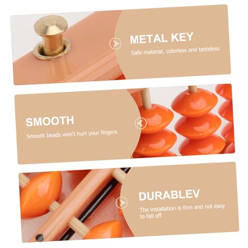 JUMPLAWN Stufiger für Pädagogisches Rechenrahmen Orangen Perlen Leicht und Tragbar für Grundschule und Kindergarten zur Mathematischer Fähigkeiten JUMPLAWN Stufiger für Pädagogisches Rechenrahmen Orangen Perlen Leicht und Tragbar für Grundschule und Kindergarten zur Mathematischer Fähigkeiten von JUMPLAWN