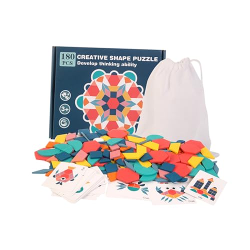 JUMPLAWN Teiliges Holzpuzzle Geometrische Formen Montessori Lernspielzeug Fördert Kreatives Denken Problemlösung und Farberkennung Pädagogisches Steckspielzeug für Jungen und Mädchen JUMPLAWN Teiliges Holzpuzzle Geometrische Formen Montessori Lernspielzeug Fördert Kreatives Denken Problemlösung und Farberkennung Pädagogisches Steckspielzeug für Jungen und Mädchen von JUMPLAWN