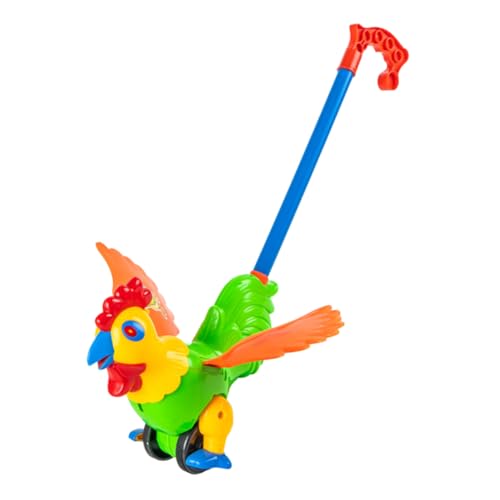 JUMPLAWN Trolley- Bewegliche Nägel Spezialnadel Wasserspender Für Kaninchen Rollenspieldekorationen Hasenfigur Mini-Kaninchen- Rooster -lernwagen Lernt Autos FA Plastik von JUMPLAWN