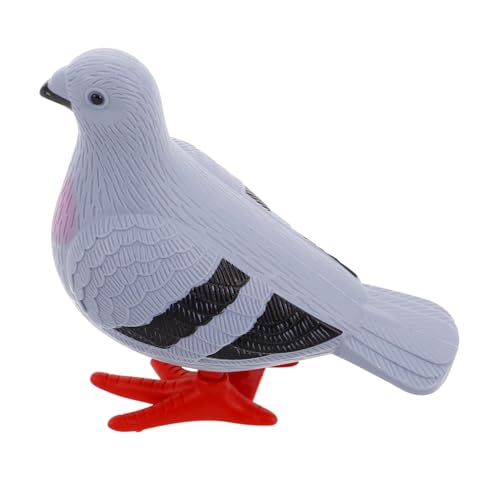 JUMPLAWN Wind up Taubenspielzeug Aufziehbare Vintage mechanische Taube mit Realistischer Hüpfen Bewegung Kleines Retro Pigeon Sculpture für Straßenverkäufer JUMPLAWN Wind up Taubenspielzeug Aufziehbare Vintage mechanische Taube mit Realistischer Hüpfen Bewegung Kleines Retro Pigeon Sculpture für Straßenverkäufer von JUMPLAWN