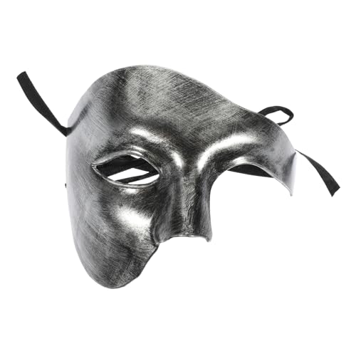 JUMPLAWN Zarte Tragbare Maskerademaske Für Halloween Halbe Gesichtsmaske Antikem Einäugige Maske Für Kostümpartys Und Karneval Dekorative Requisite Für Kreative von JUMPLAWN