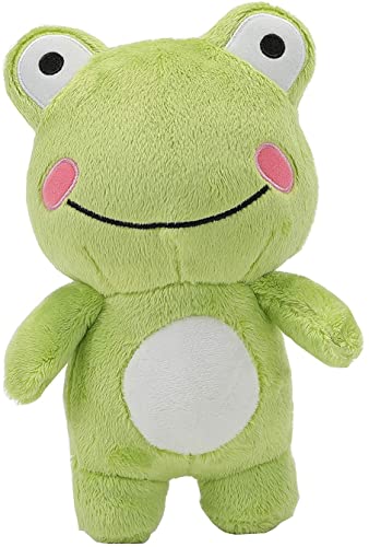 Super Soft Frosch Stuffed Animal Plush Toy, Cute Frog Plush Doll, Stehender Frosch Plushie Toy Gift for Kids Children Baby Girls Boys Toddlers, Creative Plush Frog Decoration, 10 inch von JUNERAIN