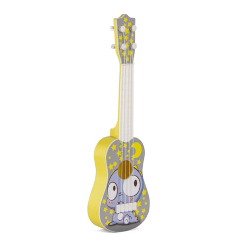JUNNASALIKER Kids Simulation Ukulele Spielzeug Mit Hellem Farben Cartoon Muster Gitarrenspielzeug Für Kinder Vorschulkinder Frühes Musikausbildung JUNNASALIKER Kids Simulation Ukulele Spielzeug Mit Hellem Farben Cartoon Muster Gitarrenspielzeug Für Kinder Vorschulkinder Frühes Musikausbildung von JUNNASALIKER