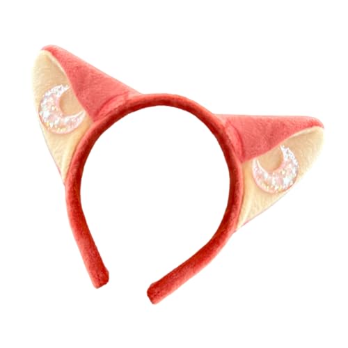 JUNNASALIKER Party Hairhoop Plüsch Katzen Ohr Haarband Cartoon Ohr Stirnband Für Geburtstag Party Kinder Frauen Musik Festival Requisiten Kopfbedeckung von JUNNASALIKER