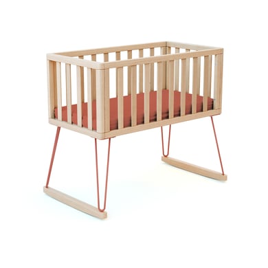 JURABABY Babywiege ONLY 40 x 80 cm Rétro Buche Terrakotta von JURABABY