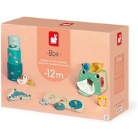 Entwicklungsbox mit 4 Spielzeugen ab 12 Monaten – Motorik & Sinnesförderung Entwicklungsbox mit 4 Spielzeugen ab 12 Monaten – Motorik & Sinnesförderung von JURATOYS