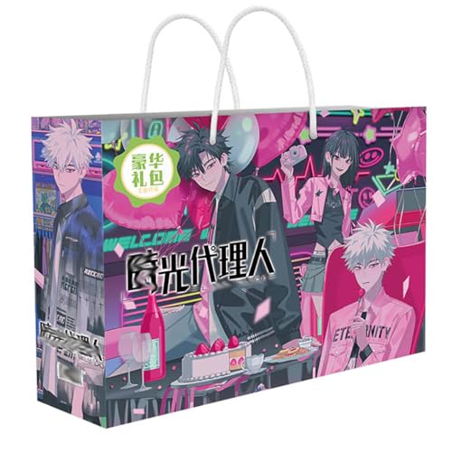 18 LinkClicks Lucky Bag Deko | Anime Figur Acryl Stand, Aufkleber, Karten, Armband, Poster, Abzeichen, Lesezeichen | LinkClicks Merch Box Set von JUSONGKWCP