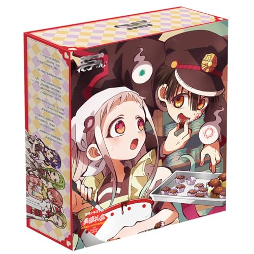 18 Toilet Bounds Hanako Kun Merch Geschenk Box | Anime Figur Wasserflasche, Anhänger, Aufkleber, Poster, Karten, Abzeichen, Badges | Hanako Kun Kollektionen Set von JUSONGKWCP