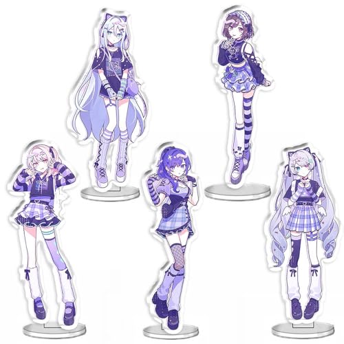 5 Pcs Projects Sekais Acryl Stand 15CM Musik Spiel Figur YoisakiKanade Mizukis Cosplay Accessories Projects Sekais Desktop Deko Merch von JUSONGKWCP