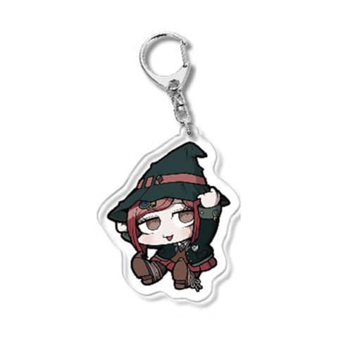 Anime Danganronpas Schlüsselanhänger Kokichi Monokuma Figur Cosplay Accessories Keychain Danganronpas Acrylic Anhänger Deko (5) von JUSONGKWCP