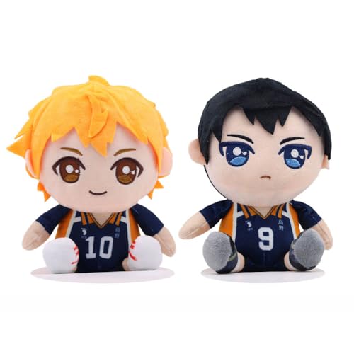 Haikyuus Figur Plush Haikyuus Hinata Shoyo Tobio Kageyama Niedlich Plüschpuppe Anime Haikyuus Party Deko 23 cm / 9 inches von JUSONGKWCP