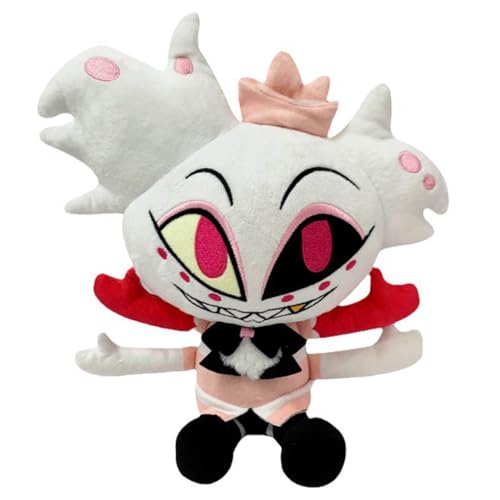 Hazbin Hotels Plush Hazbin Hotels Angel Dust Figur Niedlich Plüschpuppe 30 cm / 11.8 Inch Hazbin Hotels Kuscheltier Deko Geburtstag von JUSONGKWCP