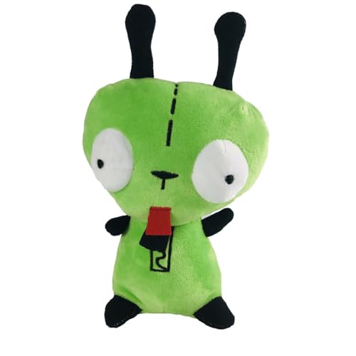 InvaderZIMS Gir Plush InvaderZIMS Gir Figur Niedlich Grün Hund Plüschpuppe 25 cm / 10.2 Inch InvaderZIMS Dog Geburtstagsdeko Doll von JUSONGKWCP