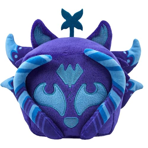 JUSONGKWCP Blox Code Fruit Plush Fruit Code Figur Niedlich Plüschpuppe Quadratisches Plüsch Kissen Blox Code Fruit Party Deko Doll (Blue) von JUSONGKWCP