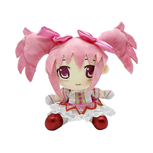 Madoka Magica Plush Kaname Madoka Figur Niedlich Plüschpuppe 21 cm / 8.3 inch Madoka Magica Geburtstagsdeko Doll von JUSONGKWCP