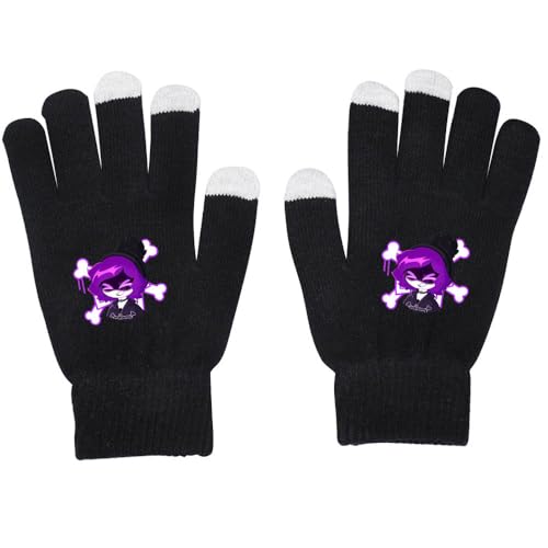 Murders Cyn N V J Winter Handschuhe, Touchscreen Warme Laufhandschuhe Leichte, Winddichte Und rutschfeste Handschuhe Für Outdoor Sportarten (Black-2) von JUSONGKWCP