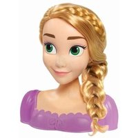 JUST PLAY 87047 Disney Prinzessinen Frisierkopf (20 cm) Rapunzel mit Zubehör von JUST PLAY