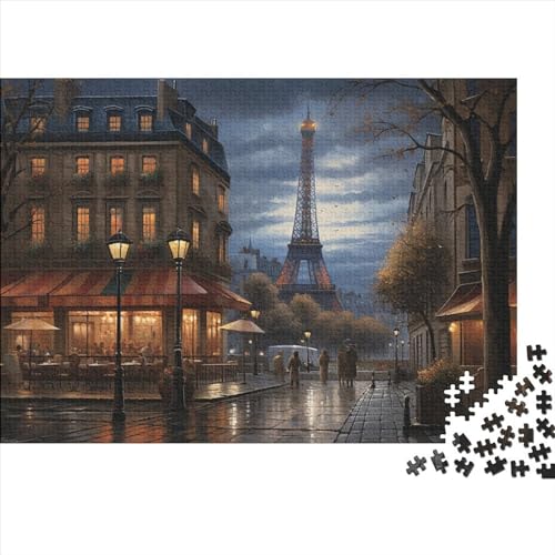 Puzzle 1000 Teile -, Abend in Paris - Puzzle Für Erwachsene, Sonderedition [Exklusiv] 1000pcs (75x50cm) von JUXINGABC