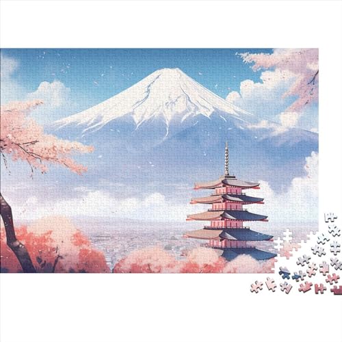 Puzzle 300 Teile -, Berg Fuji, Japan - Puzzle Für Erwachsene, Sonderedition [Exklusiv] 300pcs (40x28cm) von JUXINGABC