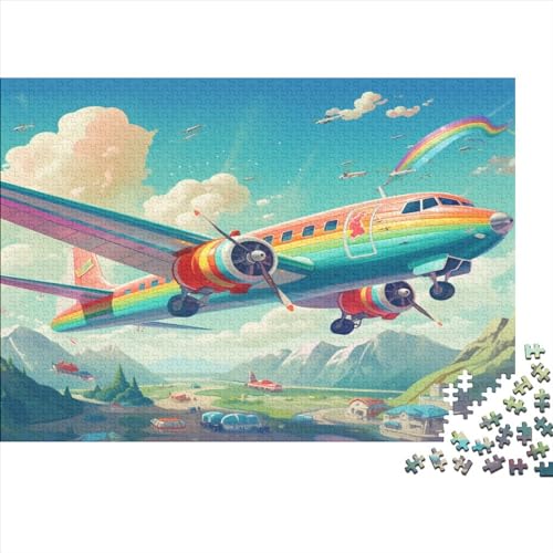 Puzzle 300 Teile -, Flugzeugthema - Puzzle Für Erwachsene, Sonderedition [Exklusiv] 300pcs (40x28cm) von JUXINGABC