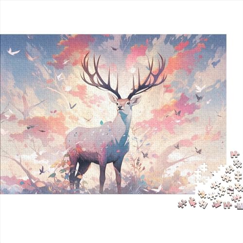 Puzzle 300 Teile -, Magic REH & REH Motif - Puzzle Für Erwachsene, Sonderedition [Exklusiv] 300pcs (40x28cm) von JUXINGABC