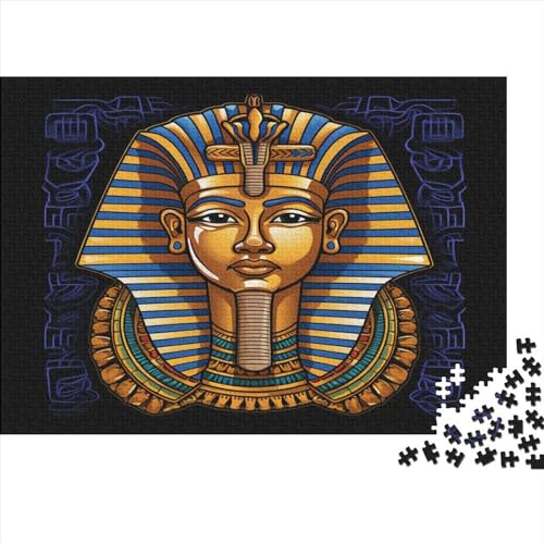 Puzzle 300 Teile - Egyptian Pharao - Puzzle Für Erwachsene, [Exklusiv] 300pcs (40x28cm) von JUXINGABC