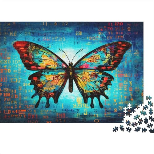 Puzzle 500 Teile Bunt Butterflies Puzzles Für Erwachsene Klassische Puzzles 500 Teile Erwachsene Puzzles Schwer Erwachsene 500 Teile 500pcs (52x38cm) von JUXINGABC
