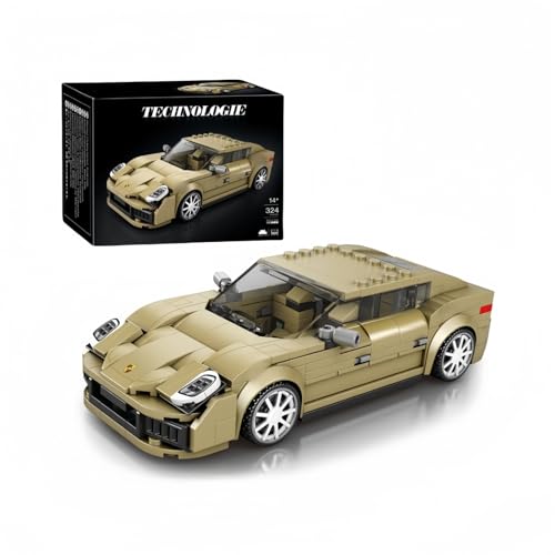 JVAVNE 1:24 Porschee Panamera Luxus Sportwagen Klemmbausteine Modell Kit, Rennwagen Speed Champion Bausteine Set 369 Teile, Kompatibel mit Leg Superauto Spielzeug Geschenk Dekor für Erwachsene Kinder von JVAVNE