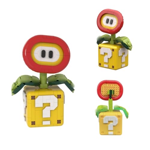 JVAVNE Feuerblume Pflanze Bausteine Set, Super Mari Spiel Blume Topfpflanze Floral Klemmbausteine Modell Kit, MOC 300+ Teile Kompatibel mit LG Bausatz Spielzeug Geschenk für Erwachsene Kinder Fans JVAVNE Feuerblume Pflanze Bausteine Set, Super Mari Spiel Blume Topfpflanze Floral Klemmbausteine Modell Kit, MOC 300+ Teile Kompatibel mit LG Bausatz Spielzeug Geschenk für Erwachsene Kinder Fans von JVAVNE