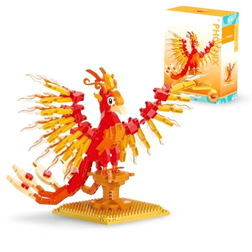 JVAVNE Harry Magische Welt Petter Phoenix Klemmbausteine Set, 529 Teile Magische Tier Bausteine Bausatz, MOC Vogel Modell Spielzeug, Geschenk for Erwachsene und Kinder JVAVNE Harry Magische Welt Petter Phoenix Klemmbausteine Set, 529 Teile Magische Tier Bausteine Bausatz, MOC Vogel Modell Spielzeug, Geschenk for Erwachsene und Kinder von JVAVNE